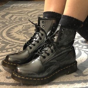 Vegan 1460 Chrome Doc Martens